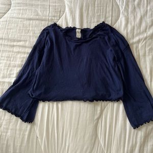 Free People 3/4 Sleeve Top
